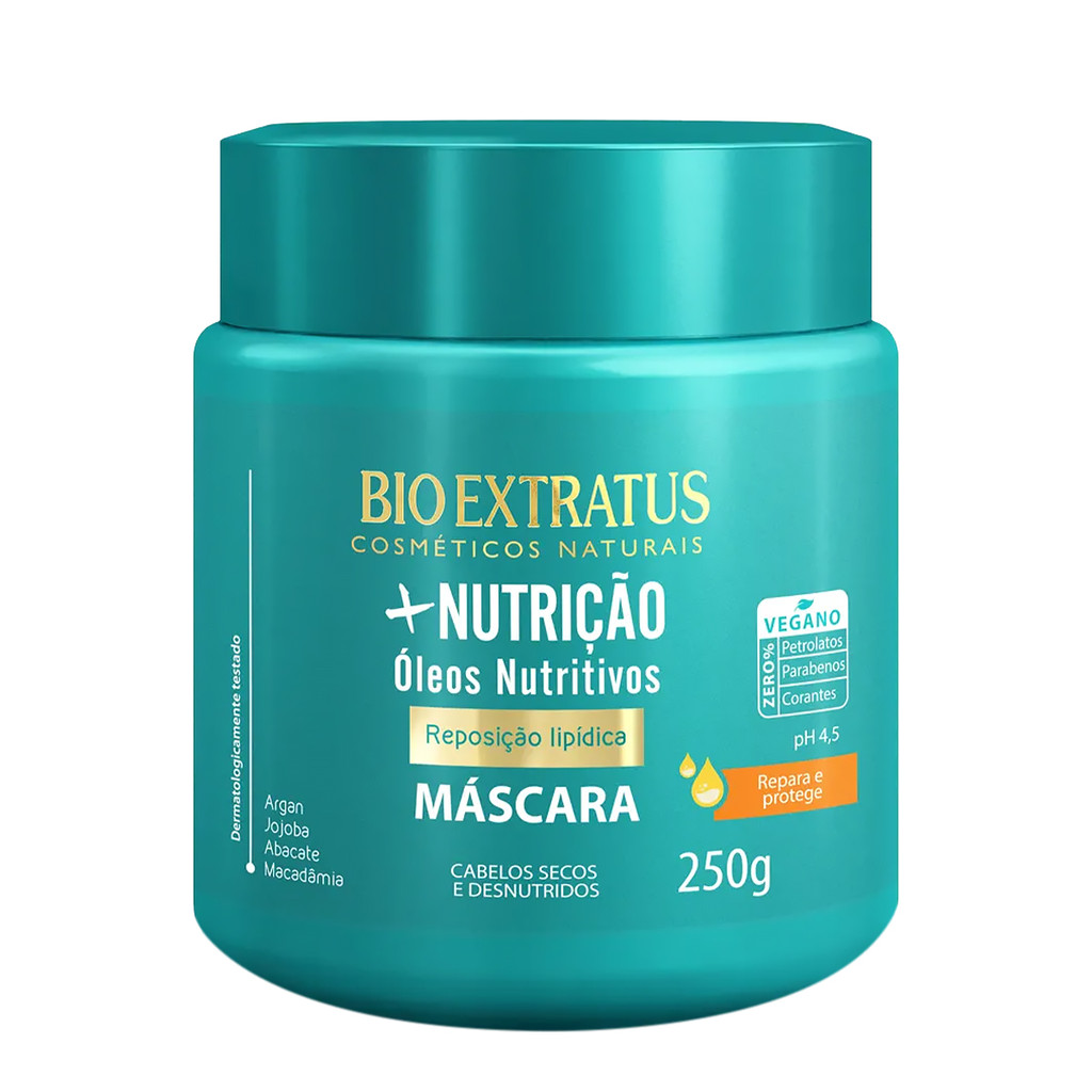 Bio Extratus +Nutrição - Máscara Capilar 250g em Oferta na Shopee