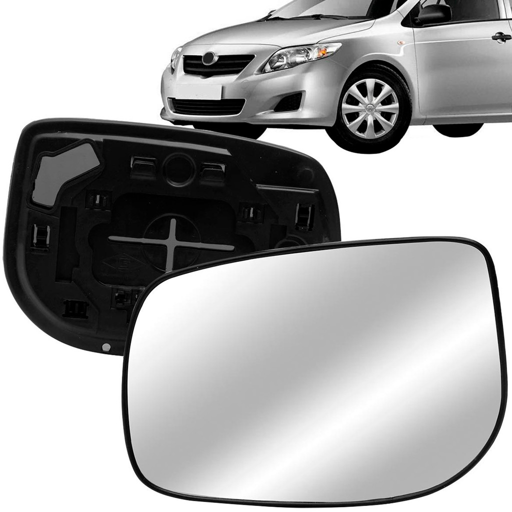 Lente Espelho Retrovisor Corolla 2008 2009 2010 2011 2012 2013 2014