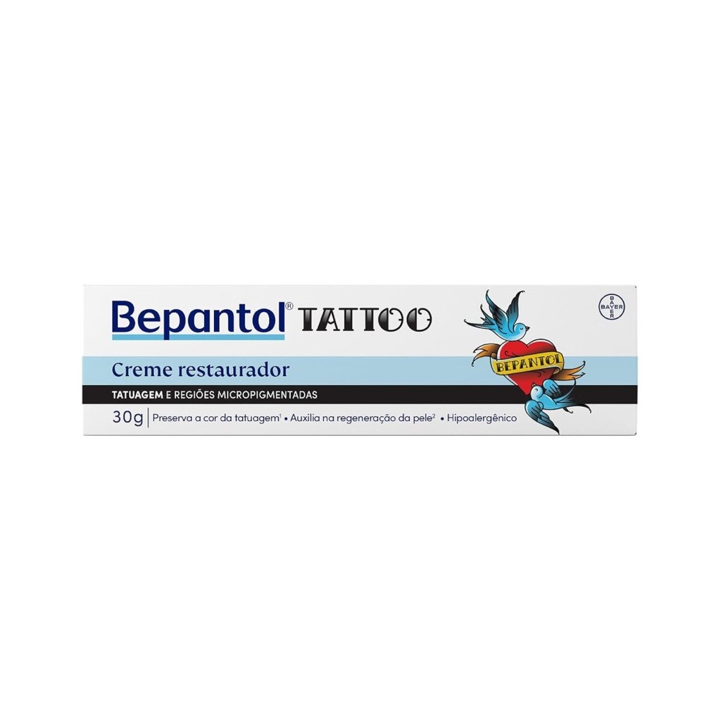 Creme Bepantol Tattoo 30g em Oferta na Shopee