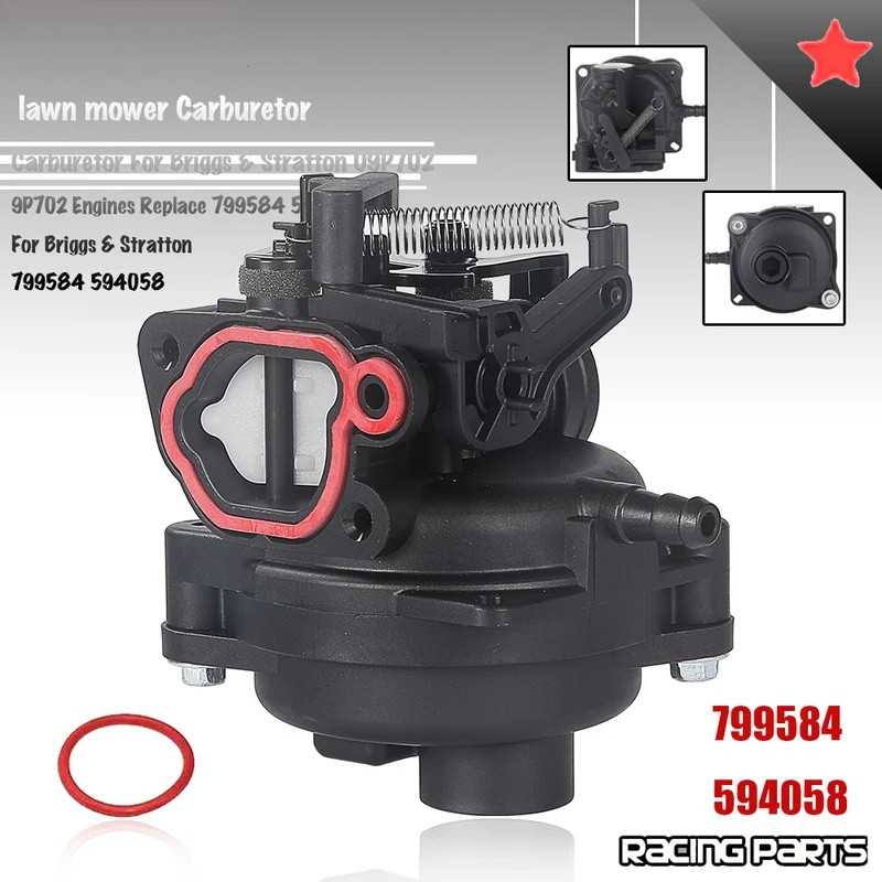 Carburador de Cortador de Grama para Briggs & Stratton 799584 09P702 103M02 550EX 625EX 675EX 725EXI Motor Carburador Mo