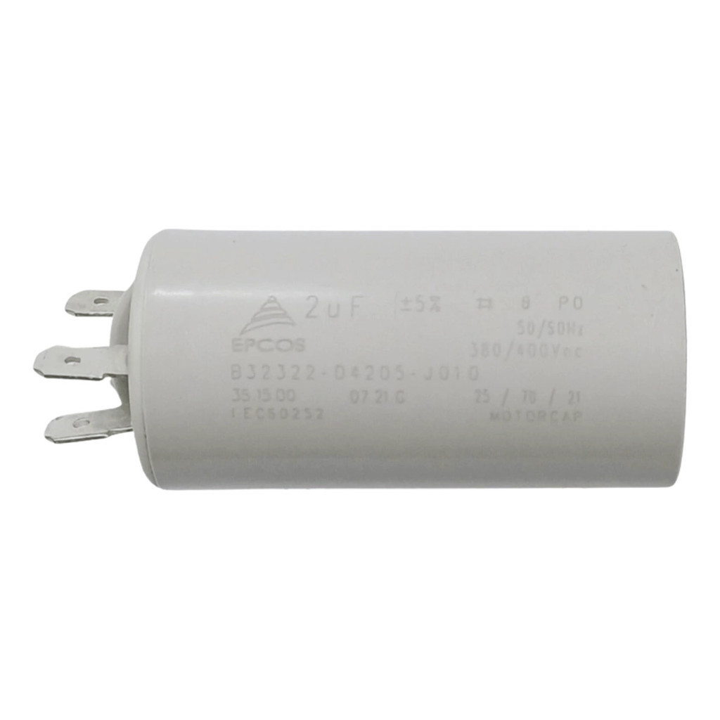 Capacitor De Partida Epcos 2uf 380/400v 31x61mm (fast-on)