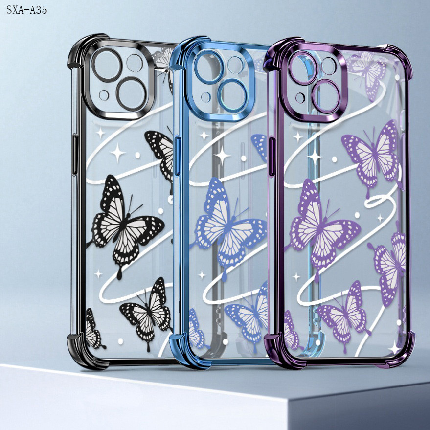 Capa Para Samsung Galaxy A35 A34 A32 A31 A30 A25 A23 A22 A21S A50 A30S A51 A52 A52S A53 4G 5G Capinha Silicone 0636 FS