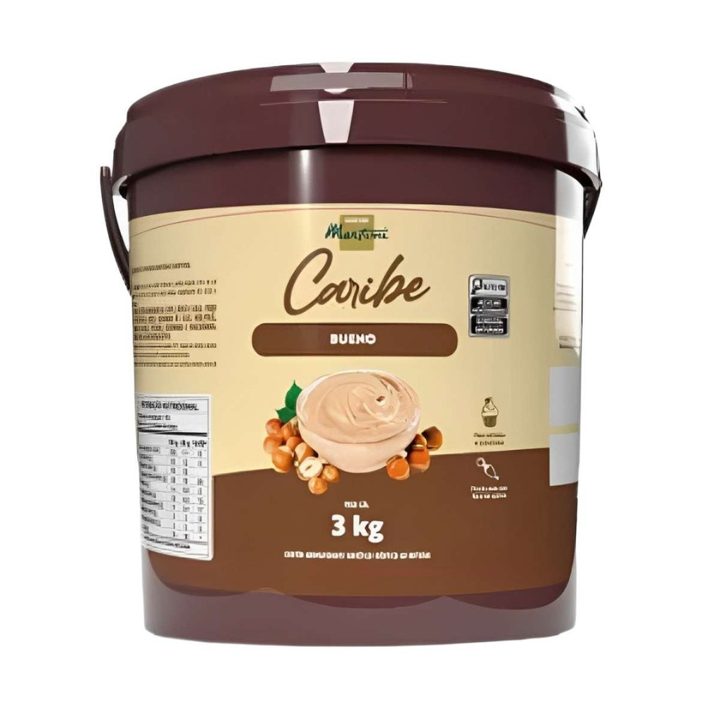 Recheio e Cobertura Creme Caribe Bueno Master Martini 3Kg