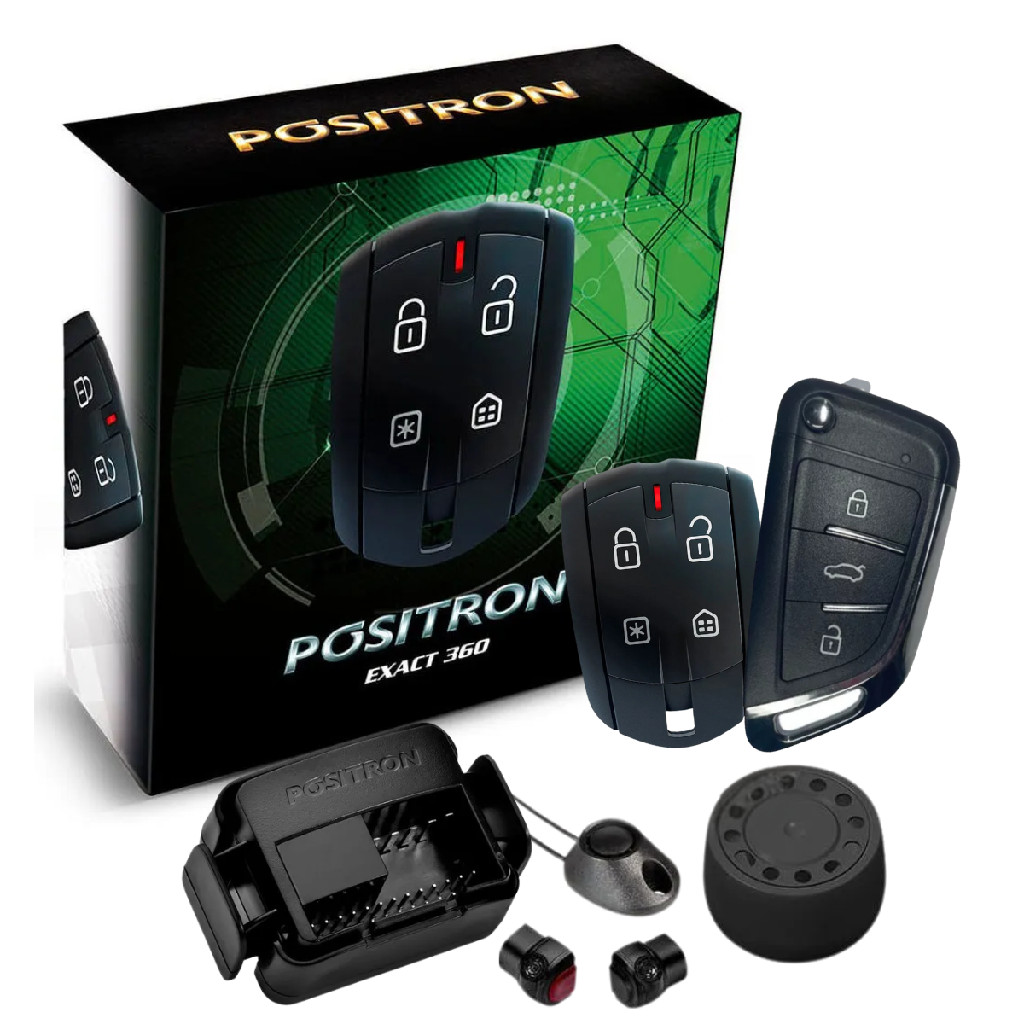 Alarme Automotivo Exact + Chave Canivete Modelo Bmw 3bt