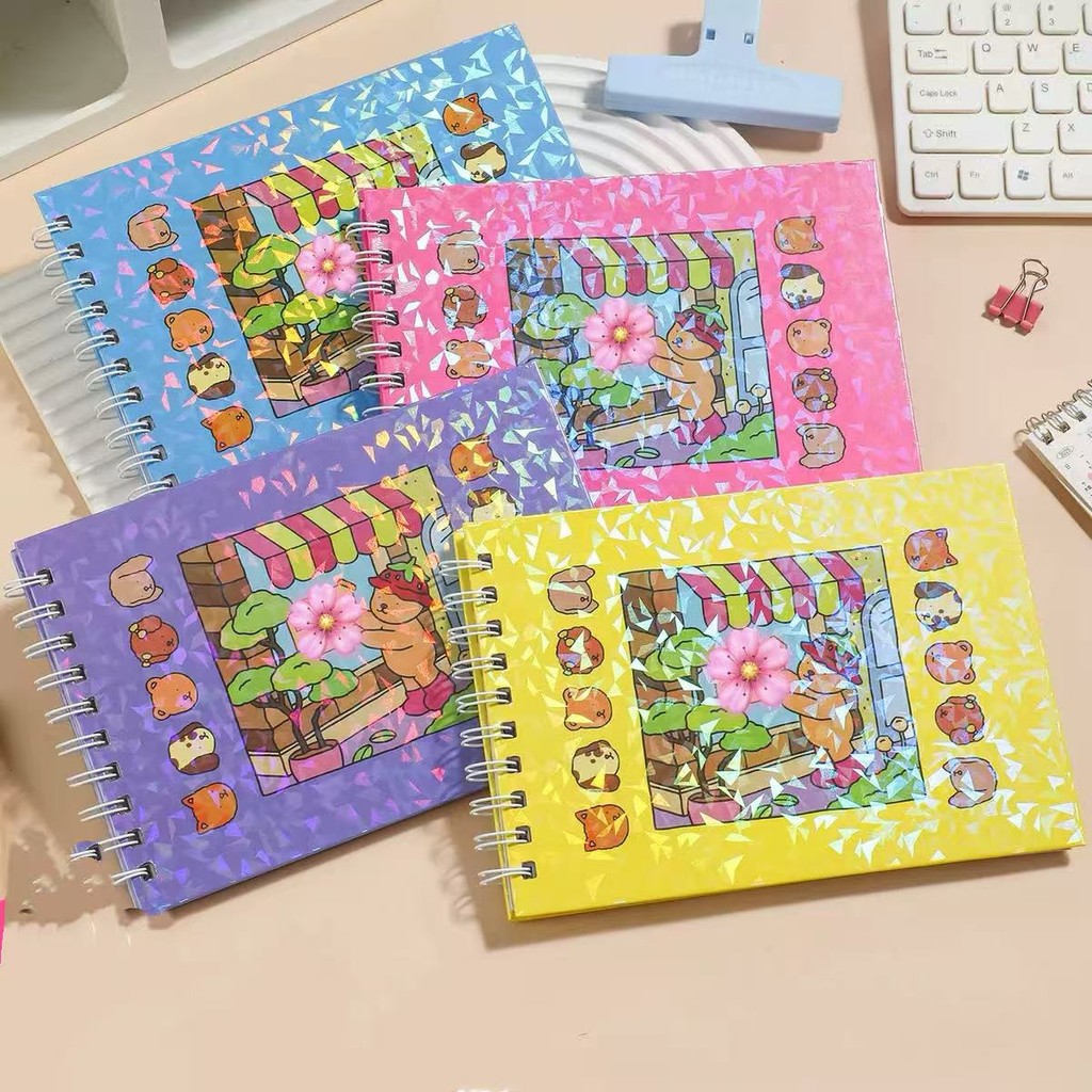 Livros  para Colorir Capa Dura 50Folhas  Caderno de Desenho Pintura para adultos e crianças