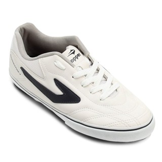 Chuteira Futsal Topper Dominator III Masculina - Branco em Oferta na Shopee