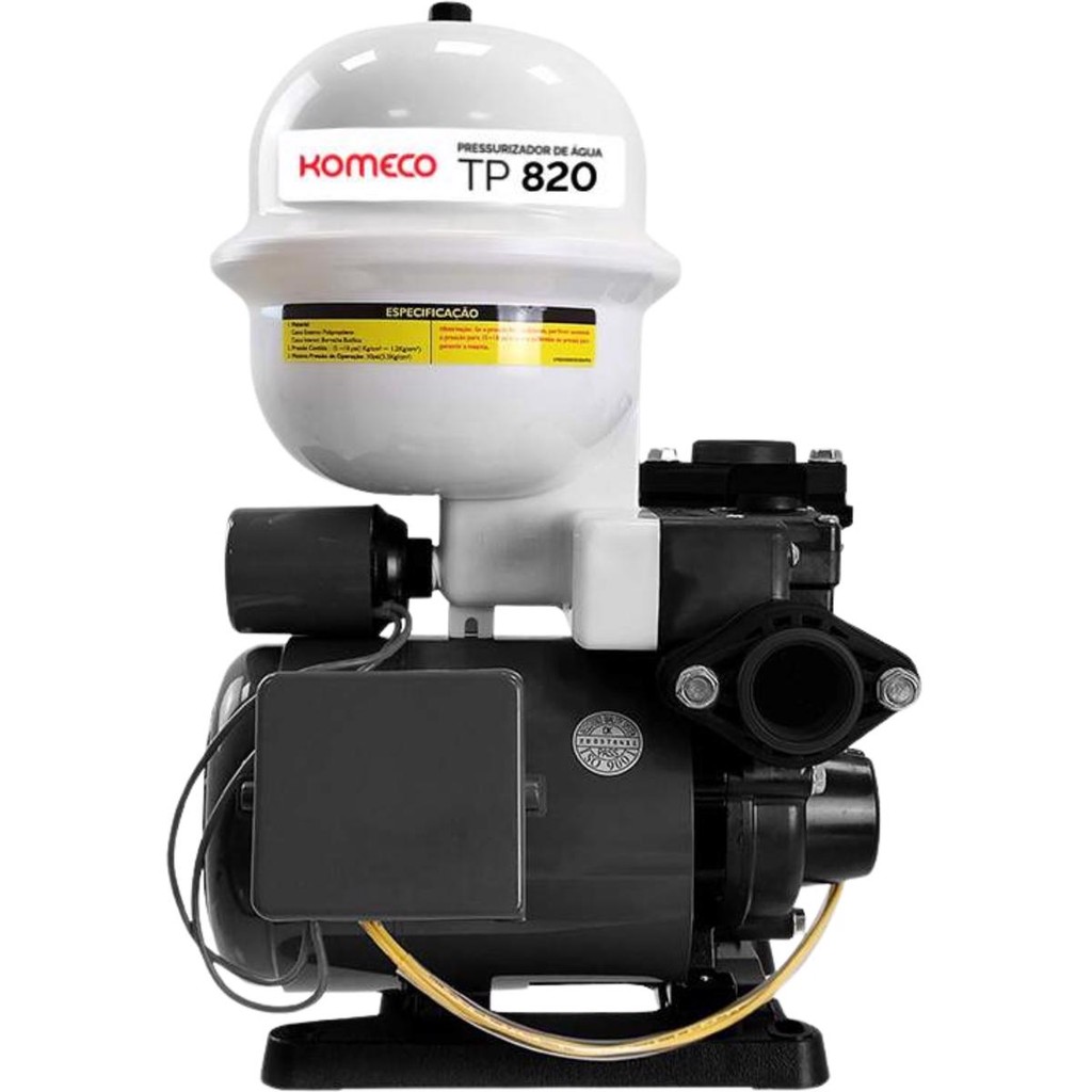 Pressurizador de Água Quente e Fria 180W Bivolt - TP 820 G3 - KOMECO em Oferta na Shopee