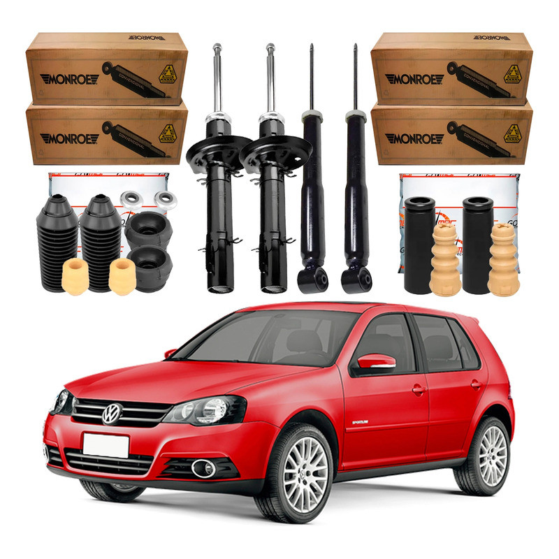 Amortecedor Dianteiro Traseiro Golf 1.6 2.0 2007 A 2013 em Oferta na Shopee