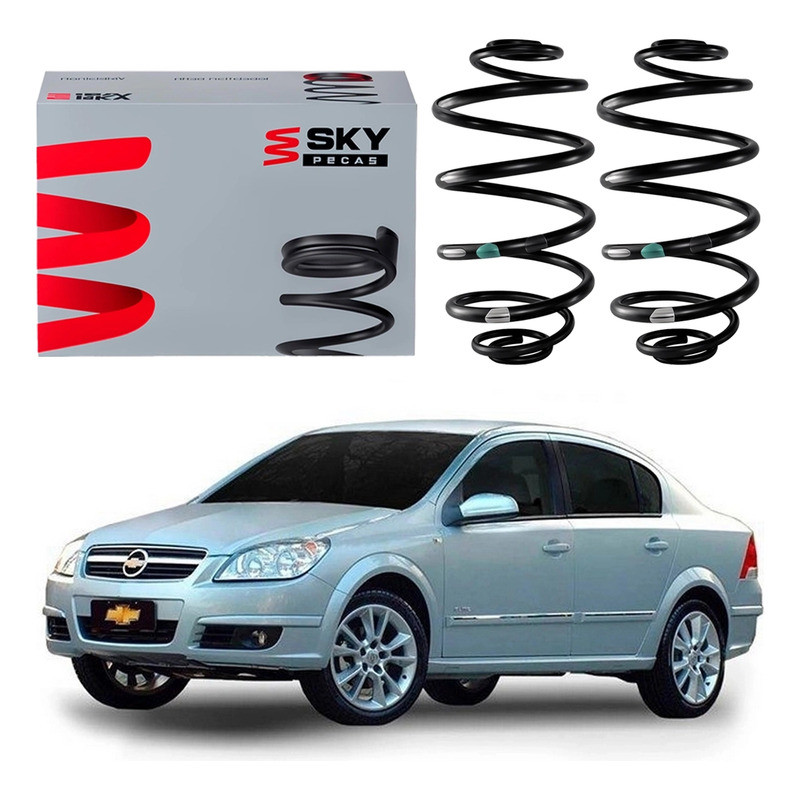 Par De Molas Traseiras Sky Vectra 2.0 2.4 2006 A 2008 em Oferta na Shopee
