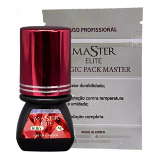 Cola Adesivo Master Elite Ruby Alongamento Extensão De Cílios Extensao Cílios Retenção Volume Fio em Oferta na Shopee