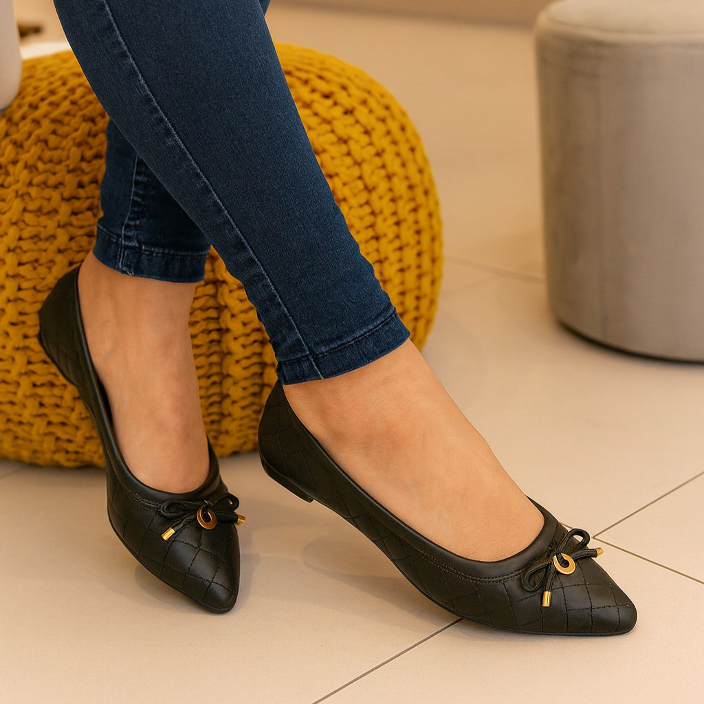 Sapatilha Modare Feminina Bico Fino Ultraconforto, Sapatilha Casual Femiina Modare