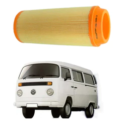 Filtro De Ar Metal Leve Kombi 1.6 1997 A 2005