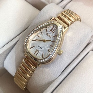 Relógio de Pulso Feminino  Pulseira Elástica Analógico Prata Rosas de ouro em Oferta na Shopee