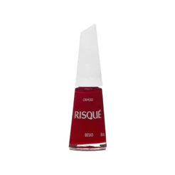 Esmalte Risqué Vermelho Cremoso Beijo