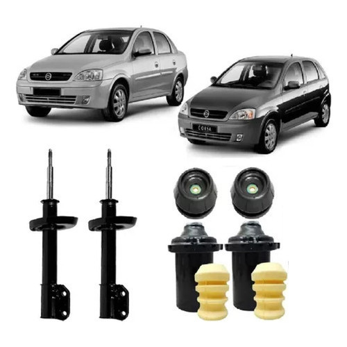 Amortecedor Corsa 95 96 97 Wind + Batente Coxim Coifa Diant