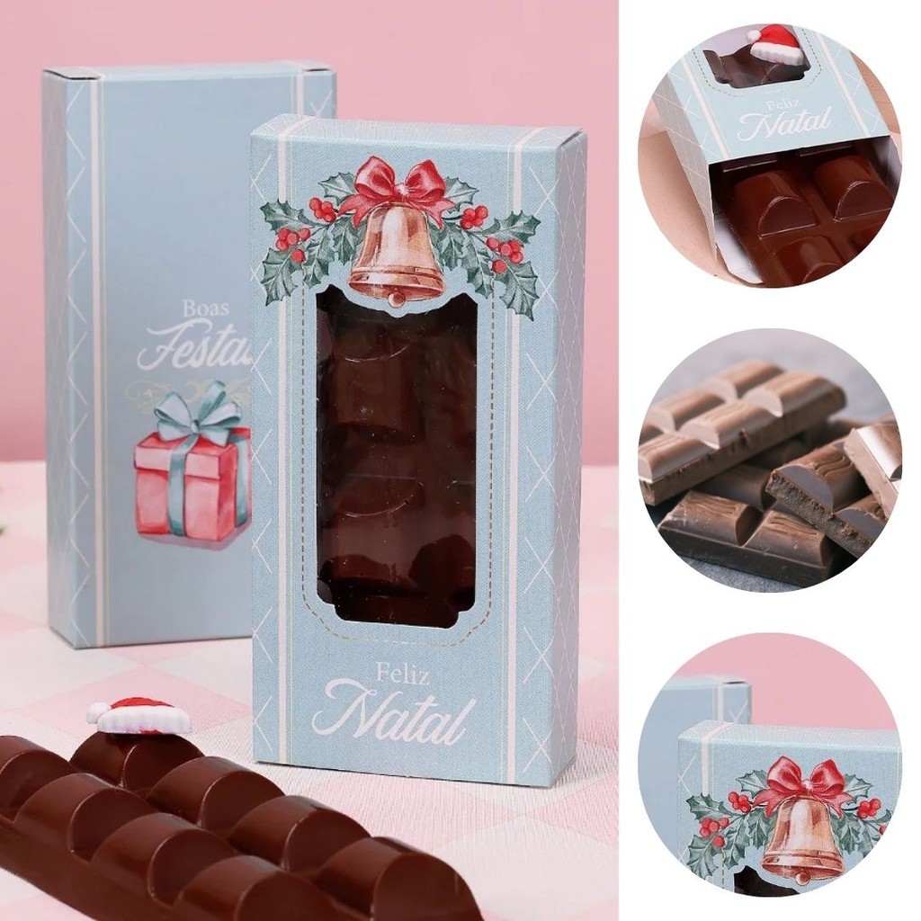 10 CAIXA PARA BARRA 150G COM VISOR DOCE NATAL 5140 JANGO NATAL 2025