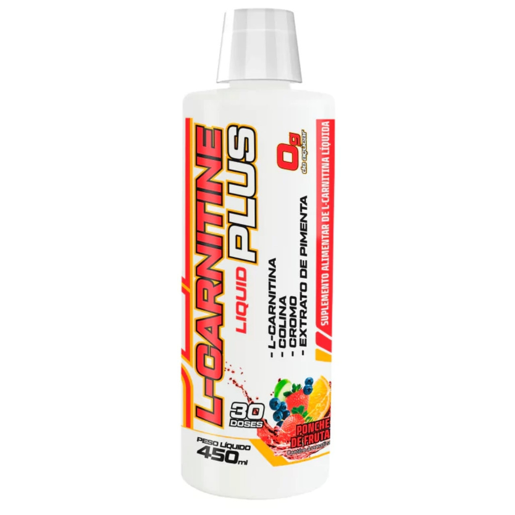 L-Carnitina Plus Pote 450Ml Sabor Ponche De Frutas Adaptogen