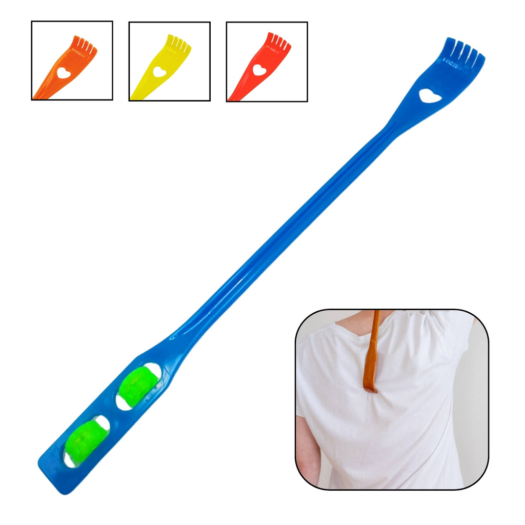 Coçador de Costa de Plástico com Massageador Mãozinha Cores Aleatórias em Oferta na Shopee