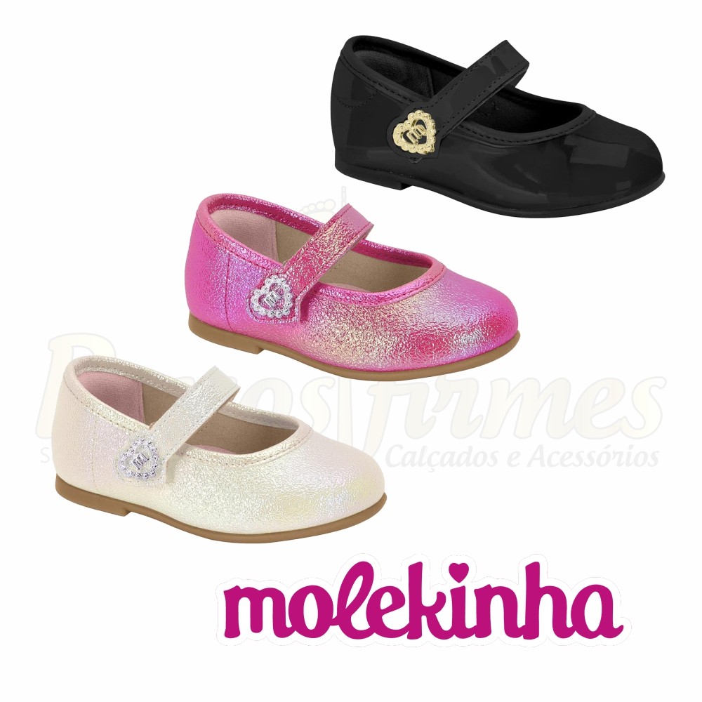Sapatilha Feminina Infantil Molekinha - 2106.1042