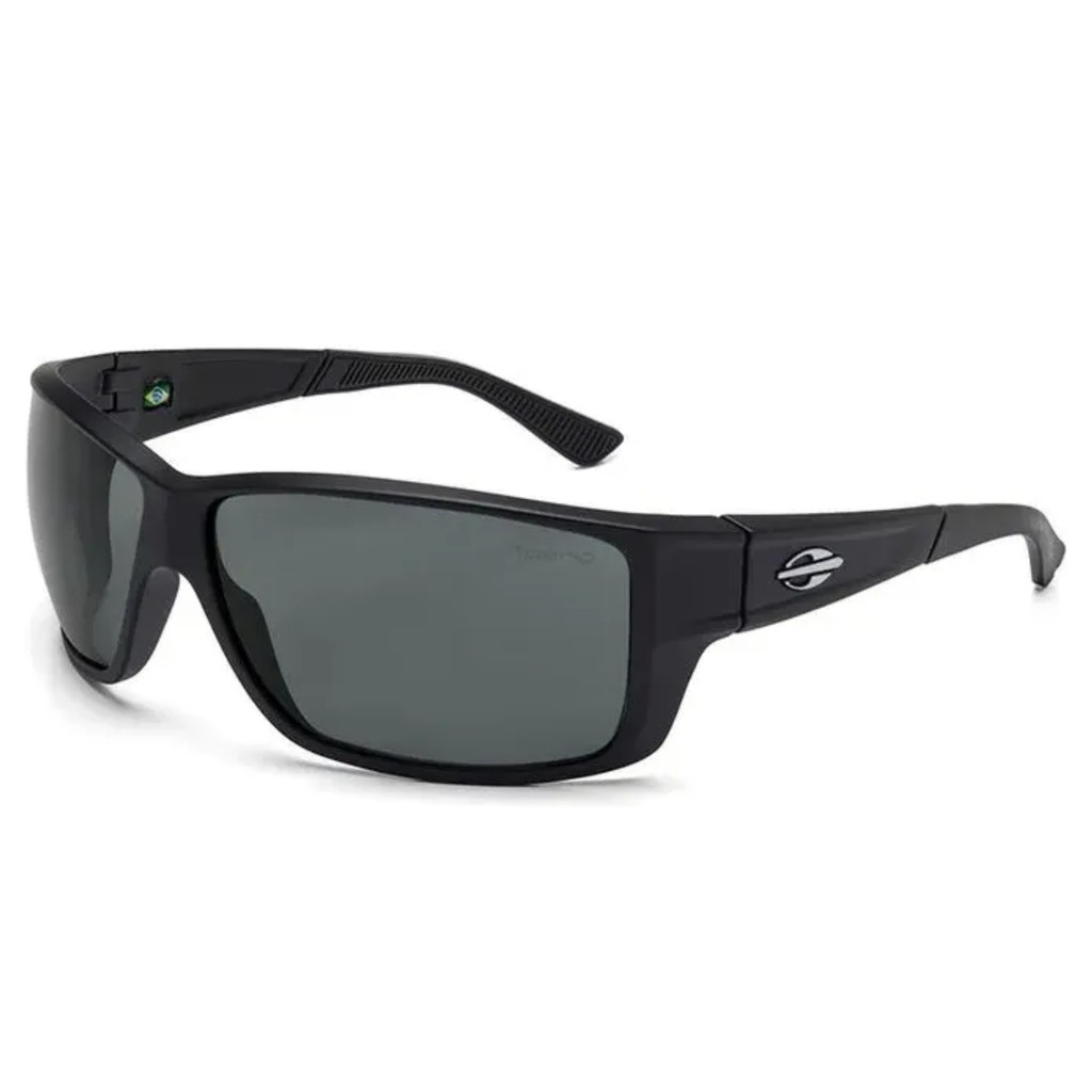 OCULOS SOL MORMAII JOACA III PRETO FOSCO LENTE FUMÊ POLARIZADO