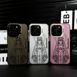 Capinha de celular personalizada  Nossa Senhora Aparecida para iPhone 13 normal x xr xs max 11 12 16 15 14 pro capa em Oferta na Shopee