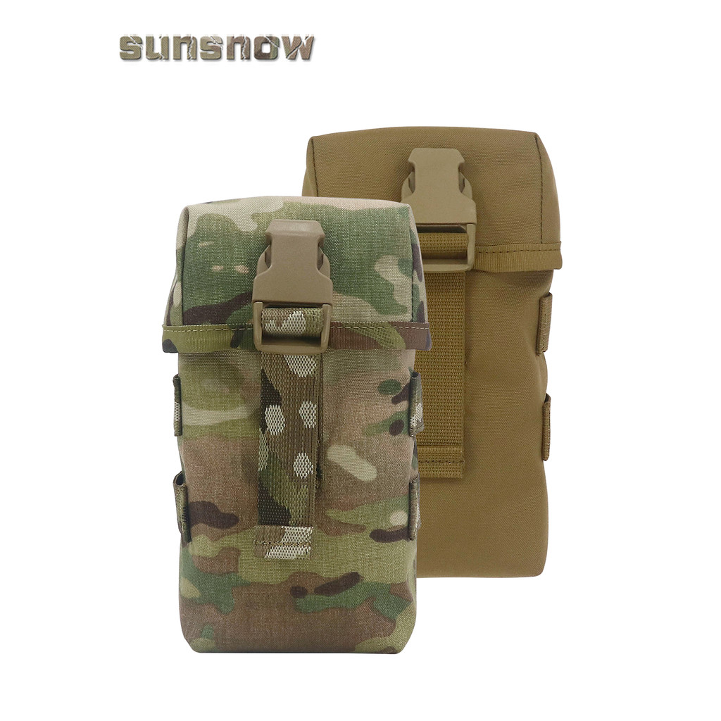 [Sun Snow] Porta-copos de água tático estilo Hurley Bolsa para garrafa de água multifuncional EDC Bolsa multifuncional p
