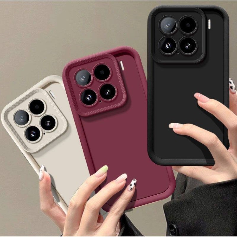 Para Xiaomi 17T Pro POCO C85X C81X C81 M8 F8 Ultra 4G 5G Capa De Telefone De Silicone Líquido De Cor Sólida Macia À Prov
