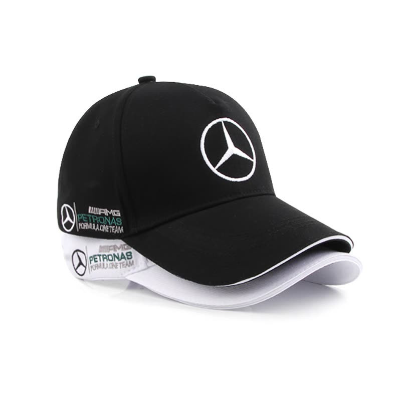 Boné de beisebol F1 Mercedes-Benz Lewis Hamilton, com alça ajustável, unissex, TSPC