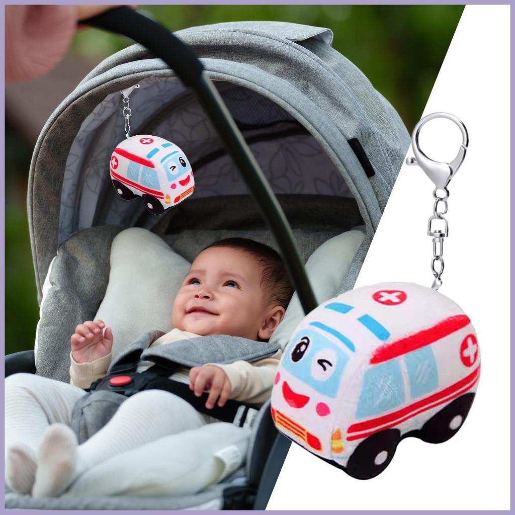 Chaveiro De Pelúcia Bebê Caminhão De Bombeiros Animal Brinquedos Educativos Macios Para Bolsa Carteira Mochila onwasvn