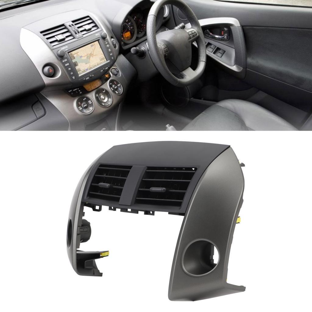 ACAGALA Center Dash AC Aquecedor Tampa de ventilação de ar Guarnição Moldura Interruptor de risco 55670 42050 Painel de