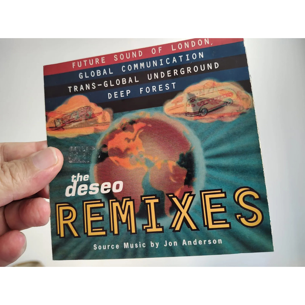 Cx5-136 Jon Anderson The Deseo Remixes Artistas Na Descriç
