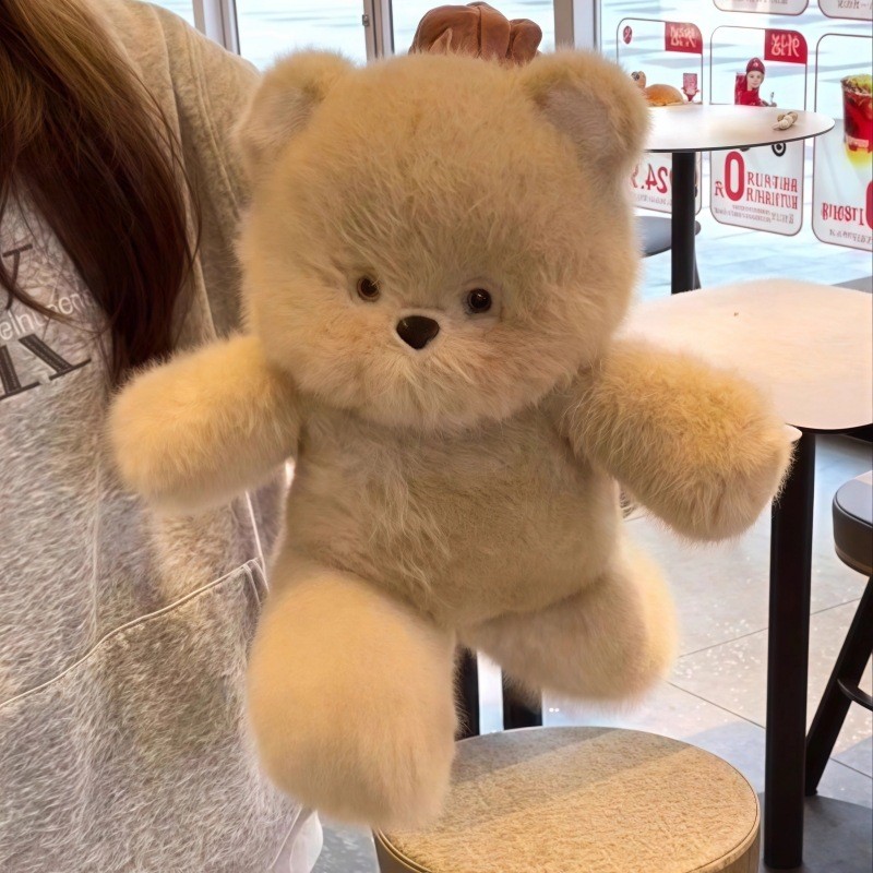 Correndo urso boneca correndo série Animal brinquedo de pelúcia travesseiro acompanhando decoração boneca LPKI