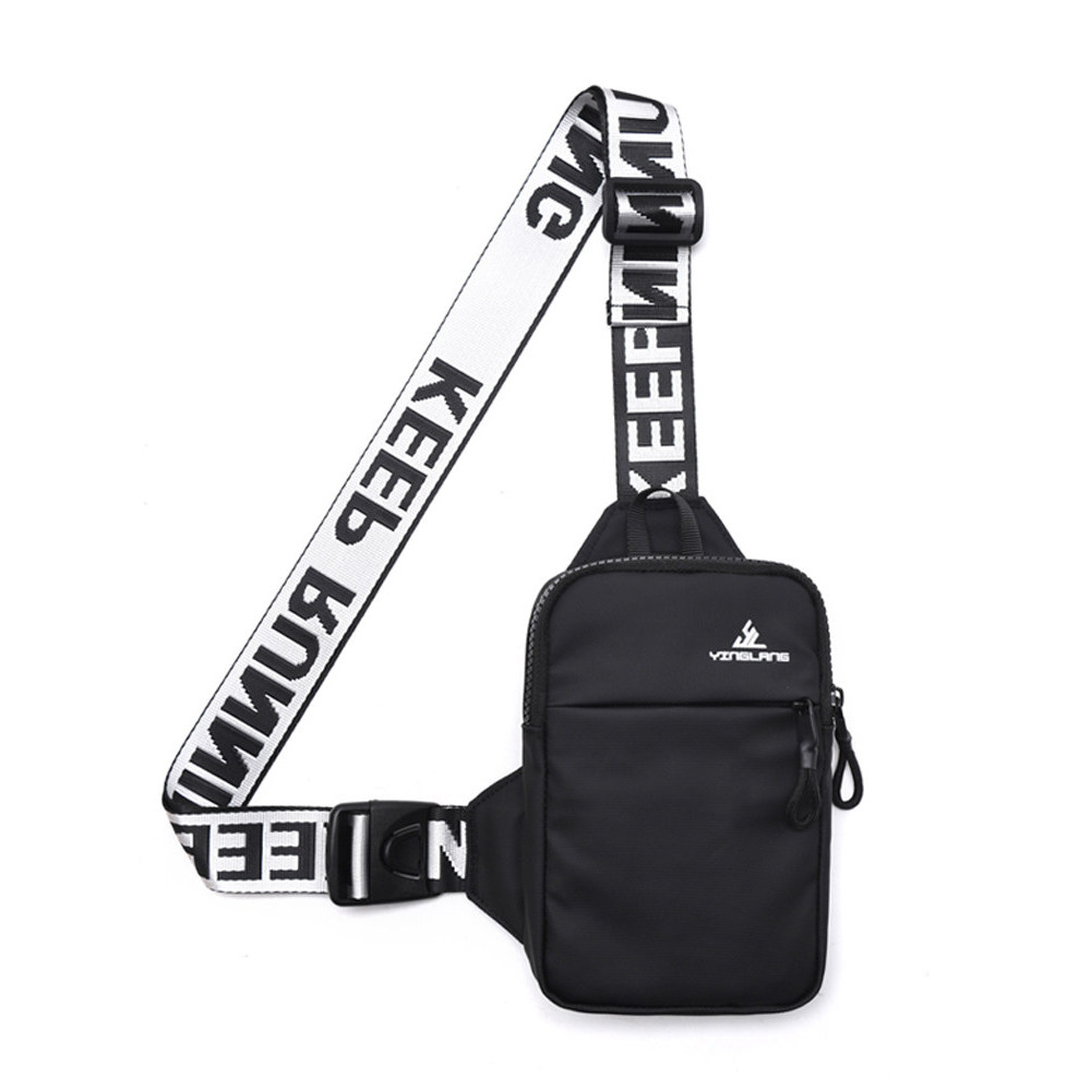 Meninas saco de peito ao ar livre bolsa de ombro correndo saco do telefone móvel saco da cintura lazer esportes Fitness 