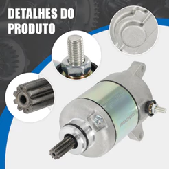 Motor Arranque Partida Titan 150 Mix Fan 150 nxr 150 Bros todas cg