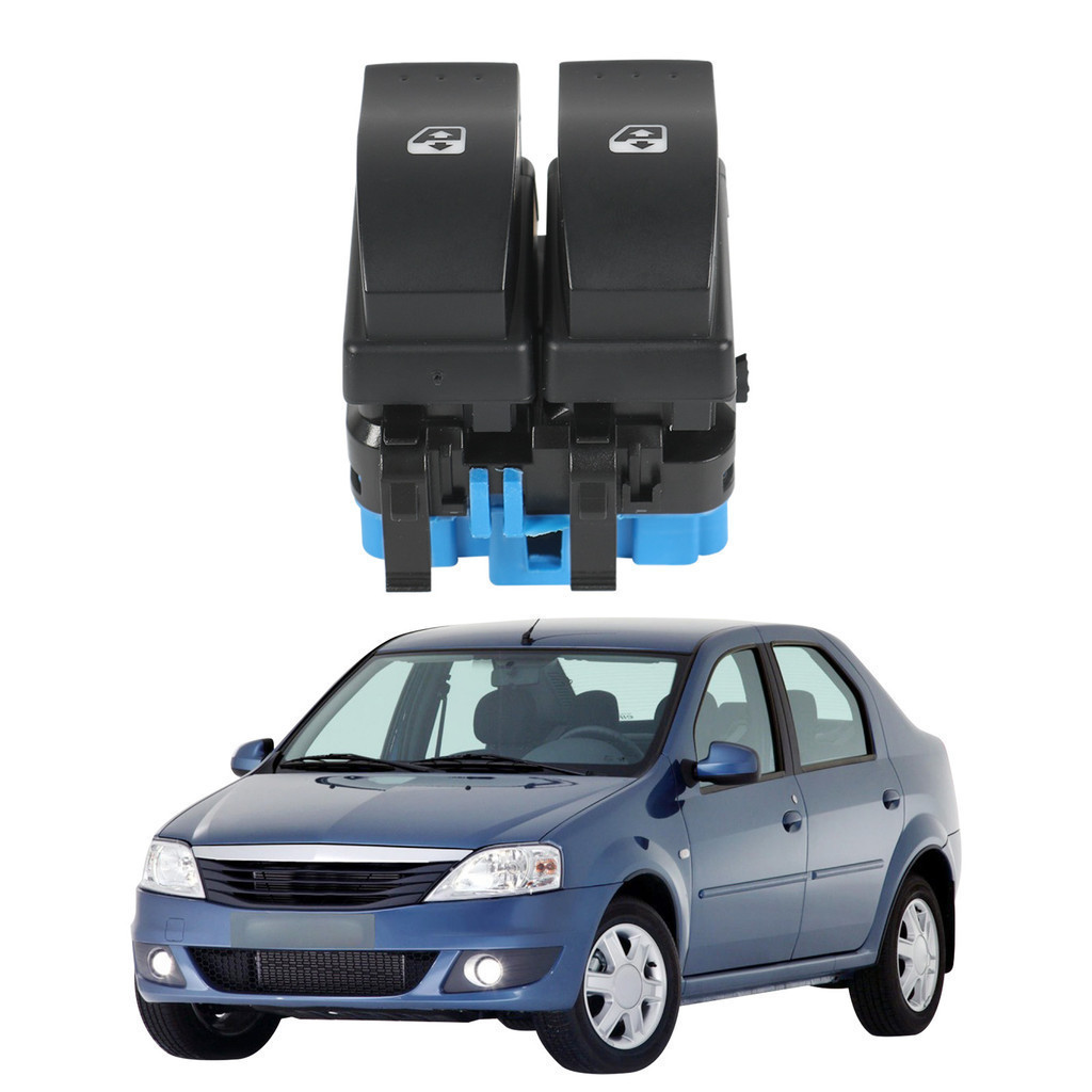 Botão Interruptor Vidro Elétrico Renault Sandero Duster Logan Duplo 2010 à 2014