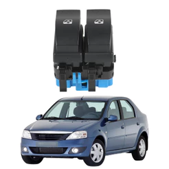 Botão Interruptor Vidro Elétrico Renault Sandero Duster Logan Duplo 2010 à 2014