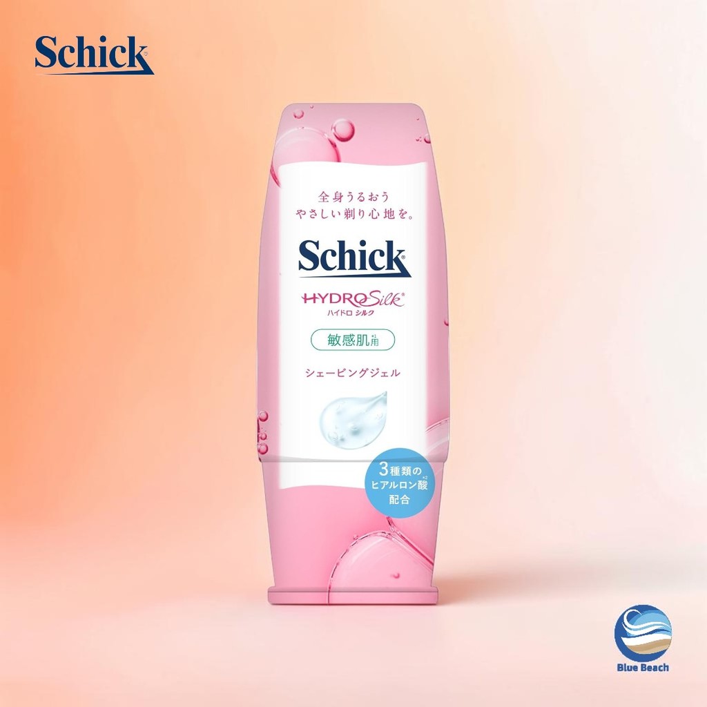 Schick Hydro Silk Gel de Depilar 150g/3 Tipos Acido Hialuronico/Gel Transparente/SWP001