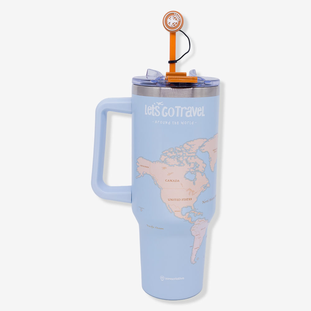 Copo Térmico Tumbler Viagem - Zonacriativa