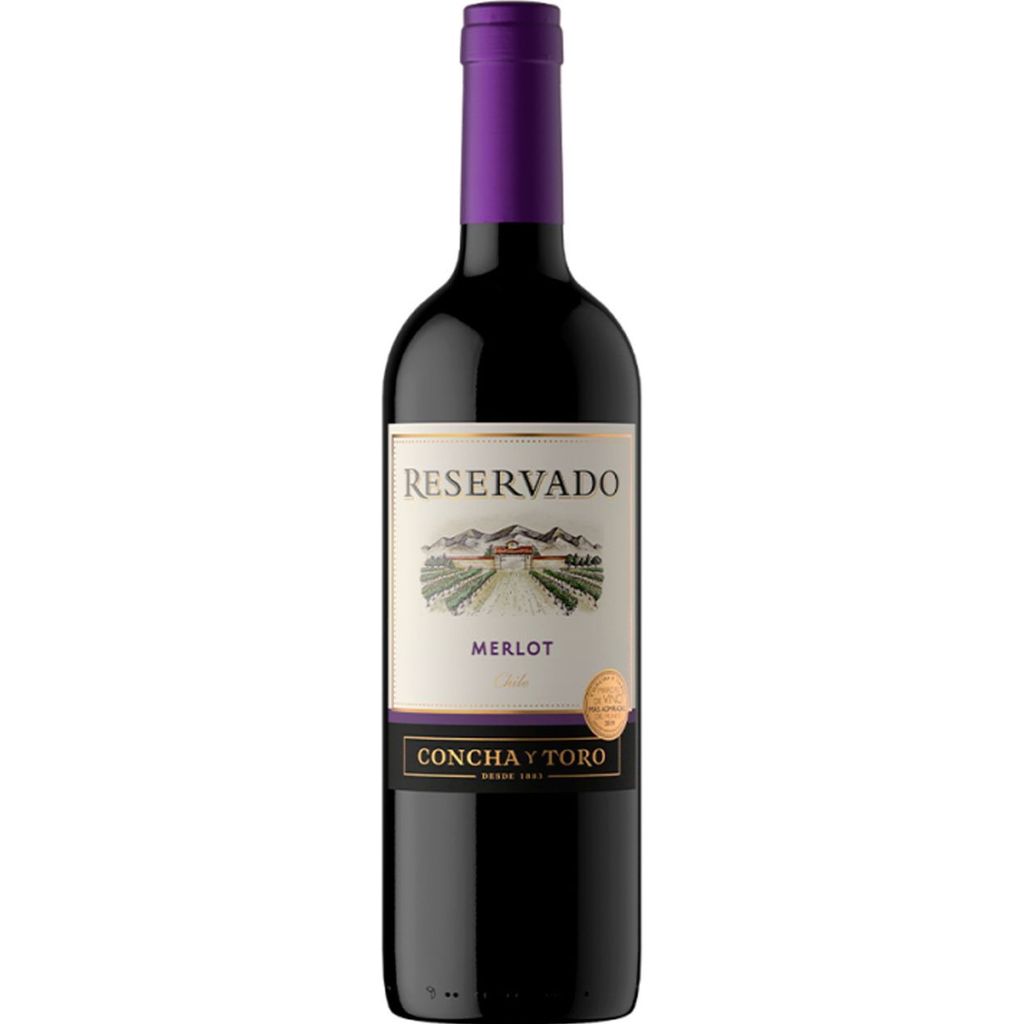 Vinho Chileno Tinto Concha Y Toro Reservado Merlot 750ml