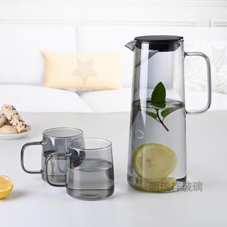 Chaleira de gravata Chaleira fria Chaleira de vidro doméstica quente e fria Grande capacidade Resistente ao calor Bule d