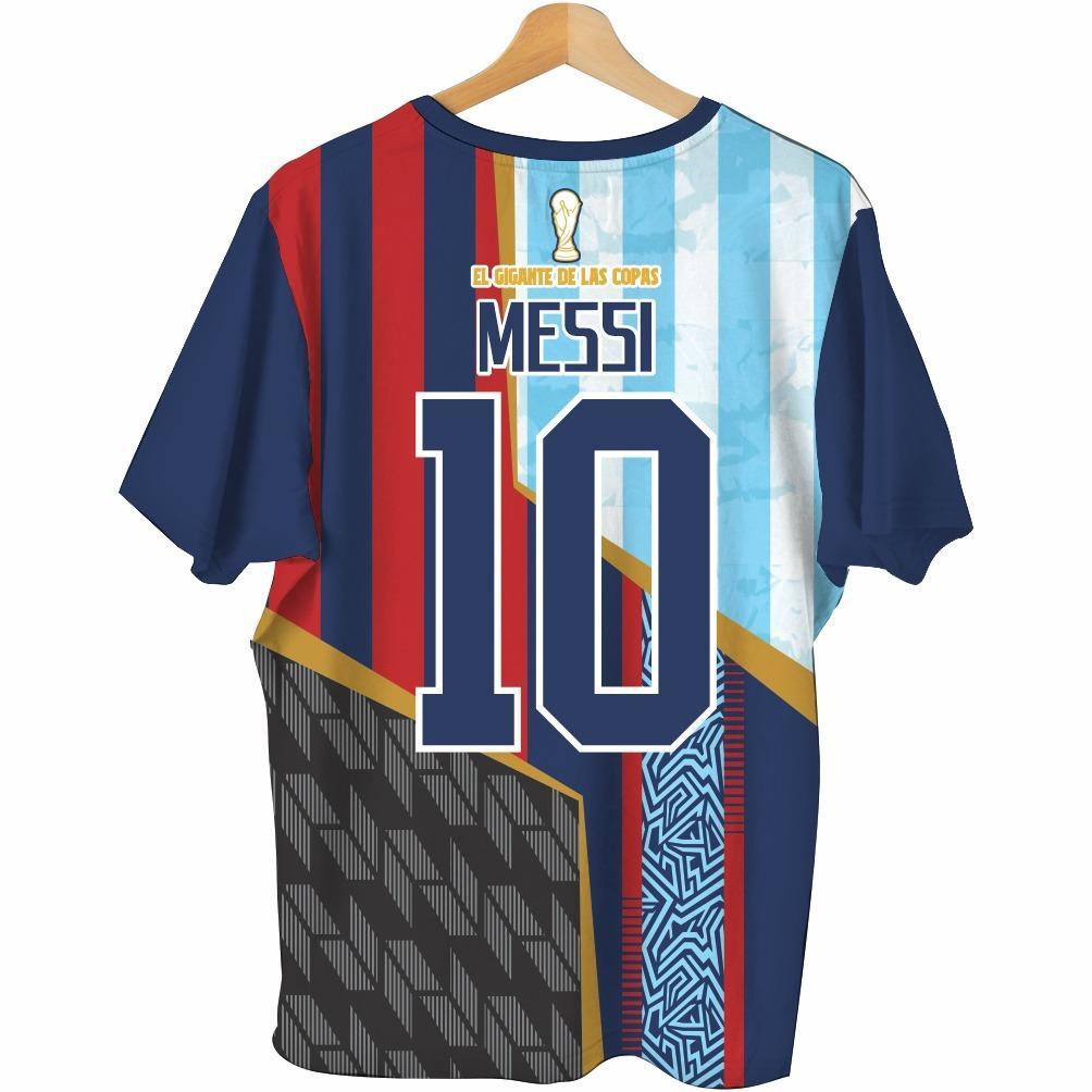 CAMISA TORCEDOR MESSI - MAIOR DE TODAS AS COPAS - DRY FIT PREMIUM — imagem 2 de 2