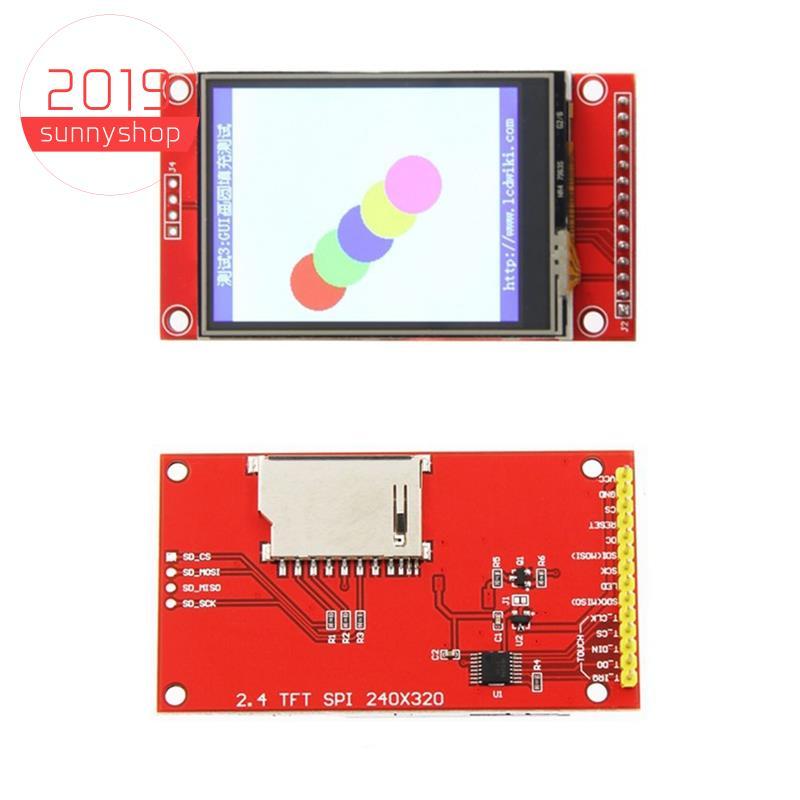 Módulo De Exibição S] Tela LCD SPI De 2.4 Polegadas 240x 320 Suporte 16BIT RGB 65K Display Colorido Para Toque