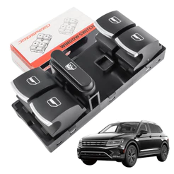 Vidro Eletrico Botão Interruptor Jetta Passat Amarok Tiguan 2007 ATÉ 2014