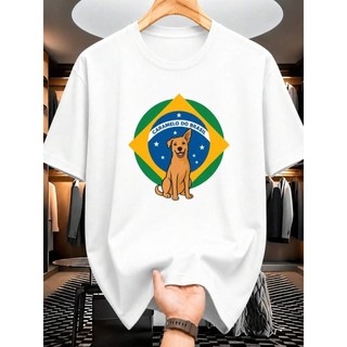 Camiseta Masculina Bandeira Caramelo - Camisa Streetwear Unissex 100% Algodão Plus Size