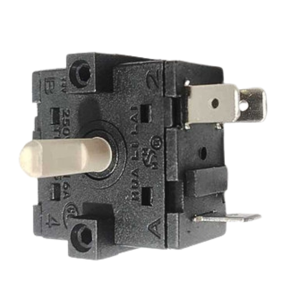CHAVE SELETORA FORNO SUGGAR / MONDIAL 3 TER. 4 POS. ORIGINAL