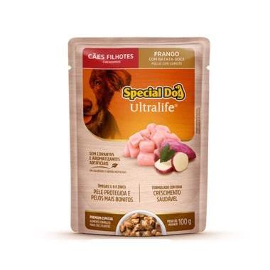 Ração Úmida Special Dog Ultralife Para Cães Filhotes Sabor Frango ao Molho 100g