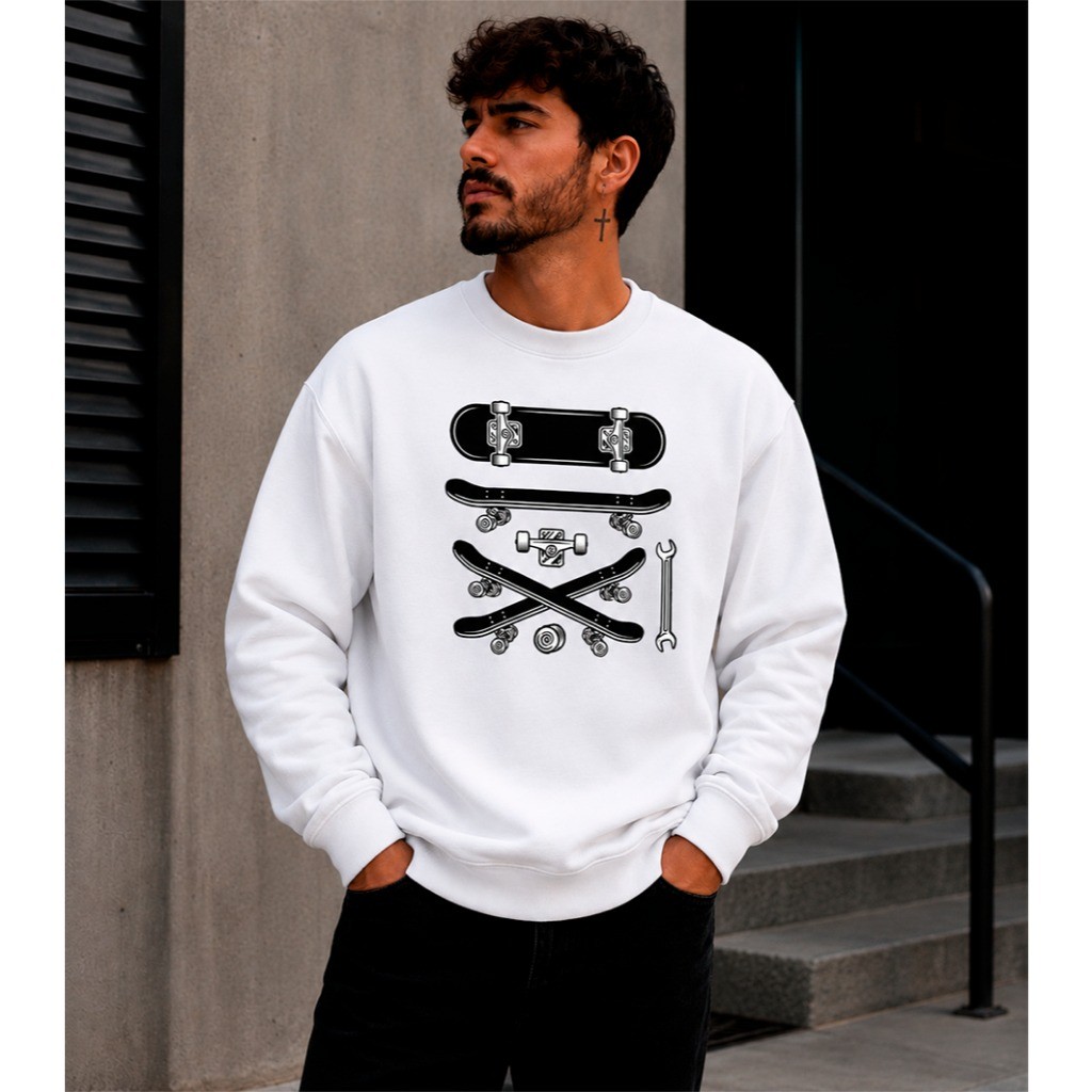 Moletom Gola Redonda Flanelado Confortável Flanelado Quentinho Outono Inverno Tendência 100% Algodão