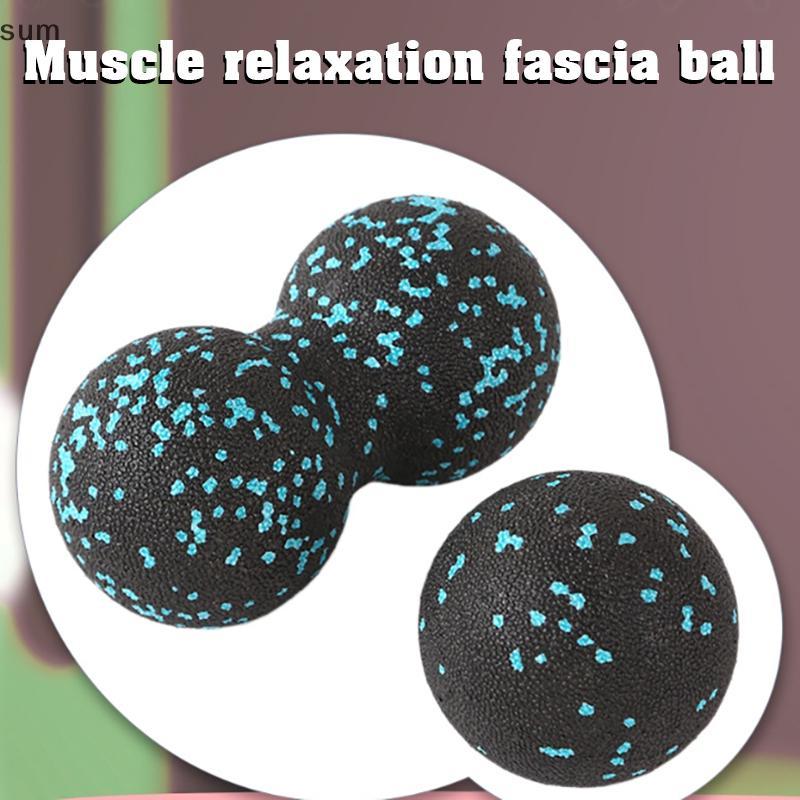 [sum] Epp Bola De Amendoim Massagem Relaxamento Muscular Grip Yoga Fitness Ball BR