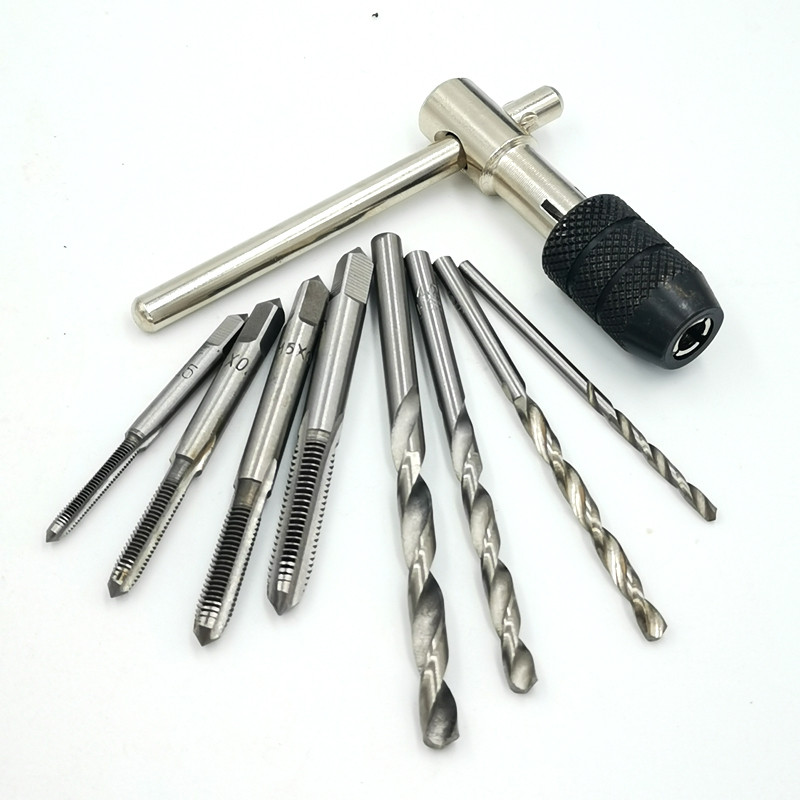 Rosca torneira de Metal Mini ferramenta rosca Manual morrer rosca conjunto parafuso rosca rosqueamento ferramenta tornei