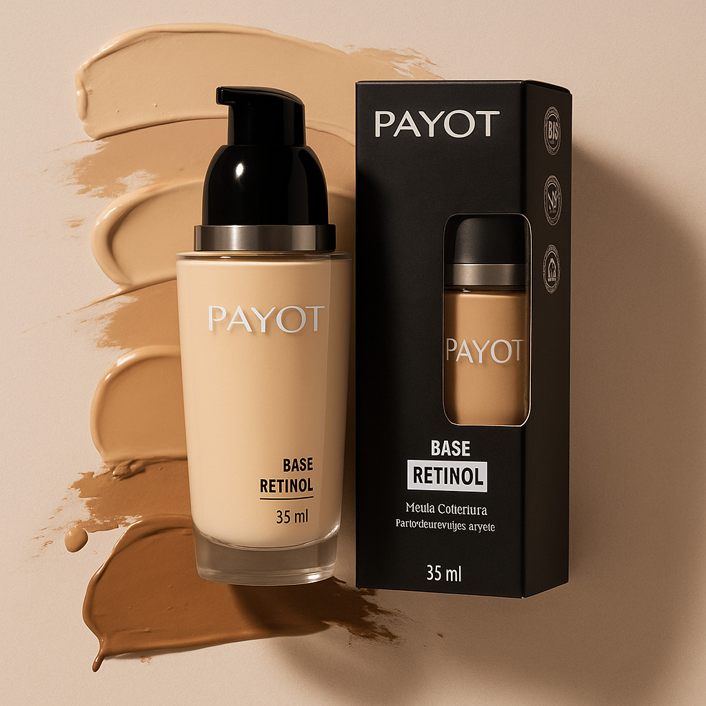 Base Retinol Média Cobertura PAYOT 35ml - Acabamento Natural